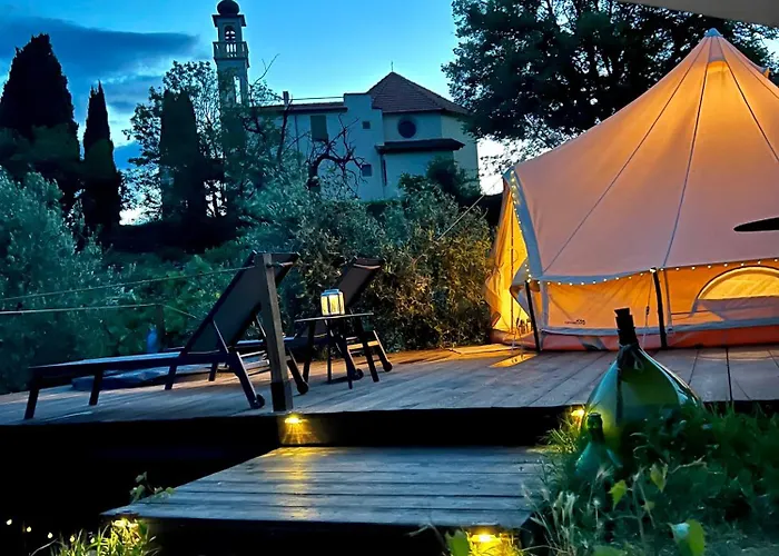 Luxussátor Stecado Glamping Dolceacqua